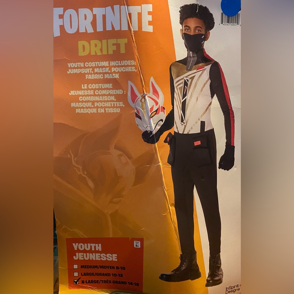 Fortnite Drift Youth Costume